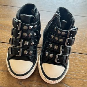 ASH Viper Studded Leather High-Top Sneakers for Baby